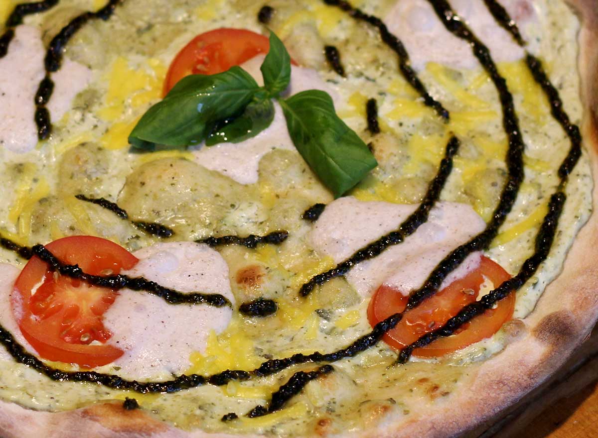 Pizza Leonardo de Capresio - vegan