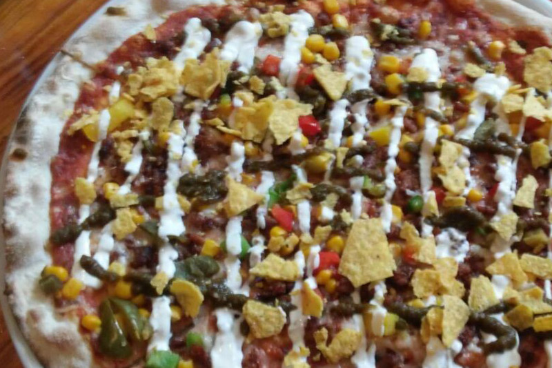 Spezial-Pizza Sanji - vegan
