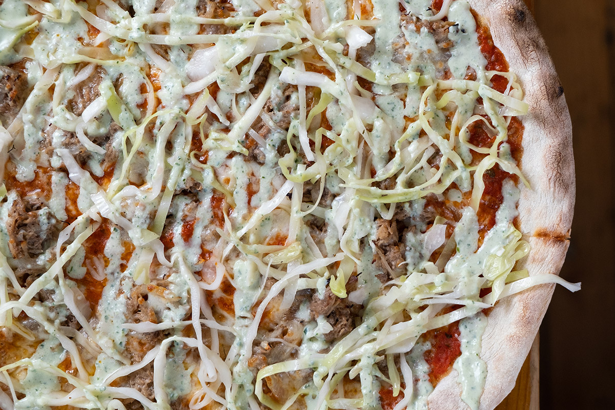 Pizza "Lamm-Bo-Gini"
